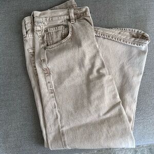 Citizen of Humanity CoH GAUCHO jean tan/white 27